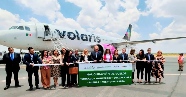 Ricardo Gallardo impulsa conectividad aérea en San Luis Potosí con nuevas rutas de Volaris para turismo y desarrollo económico
