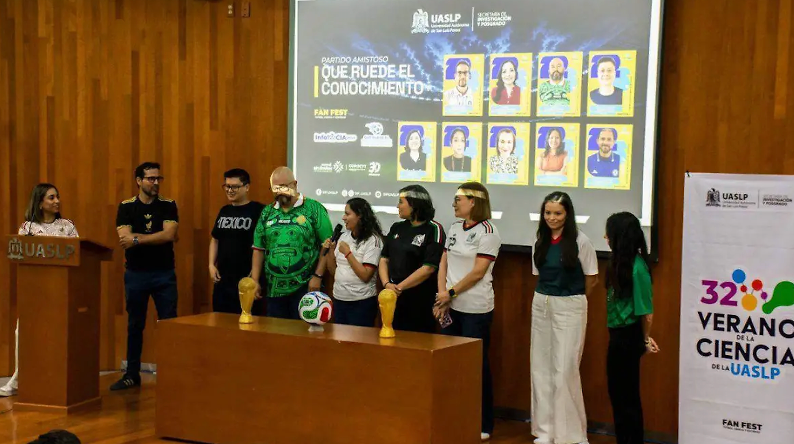 Mundial 2026 en la UASLP: Ciencia, Cultura y Futbol en la revista Info100CIA
